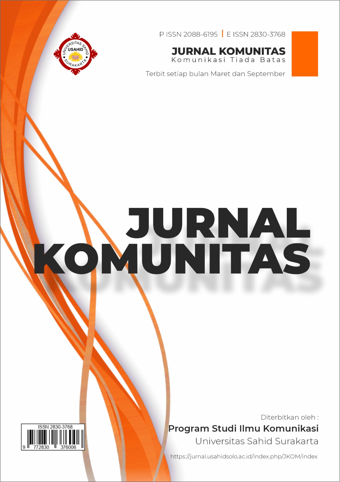 Jurnal Komunitas (Komunikasi Tiada Batas) : Jurnal Ilmu Komunikasi